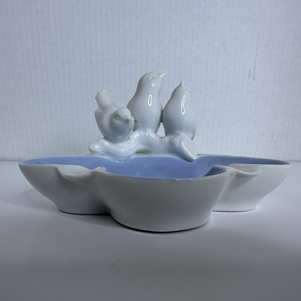 Bavarian Dove Porcelain Multi-Use Dish – Ashtray, Candy, Trinket, or Soap Dish